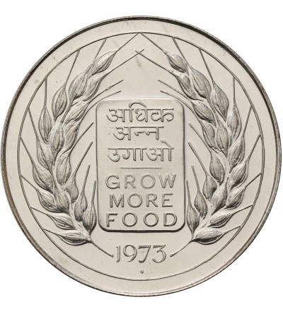 India Republic 20 Rupees 1973 F.A.O.