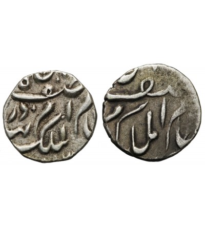 India - Hyderabad 1/8 Rupee ND (AH 1286-1318) - lot 2 Pcs.