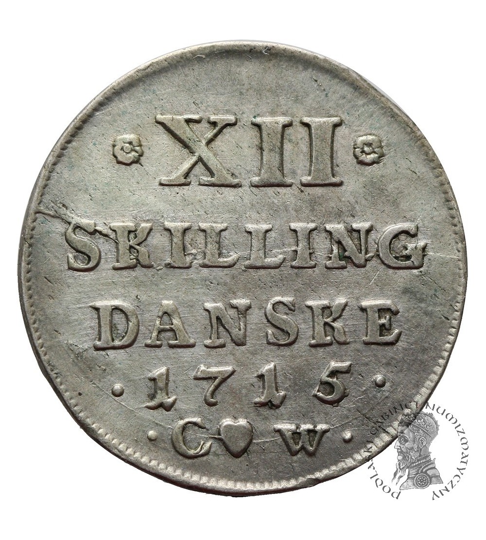 Dania 12 Skilling 1715/4 CW