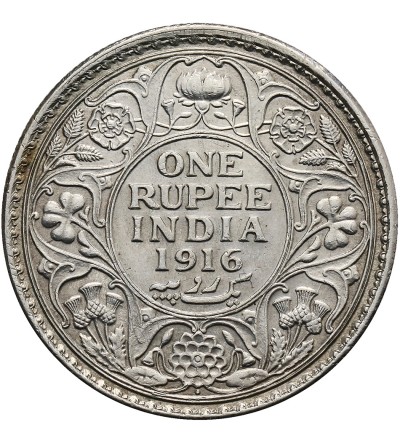 India British Rupee 1916 (b), George V