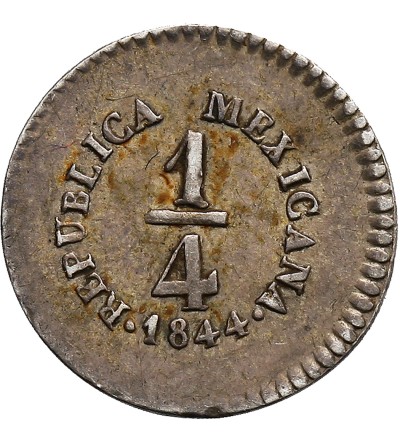 Mexico 1/4 Real 1844, San Luis Potosi