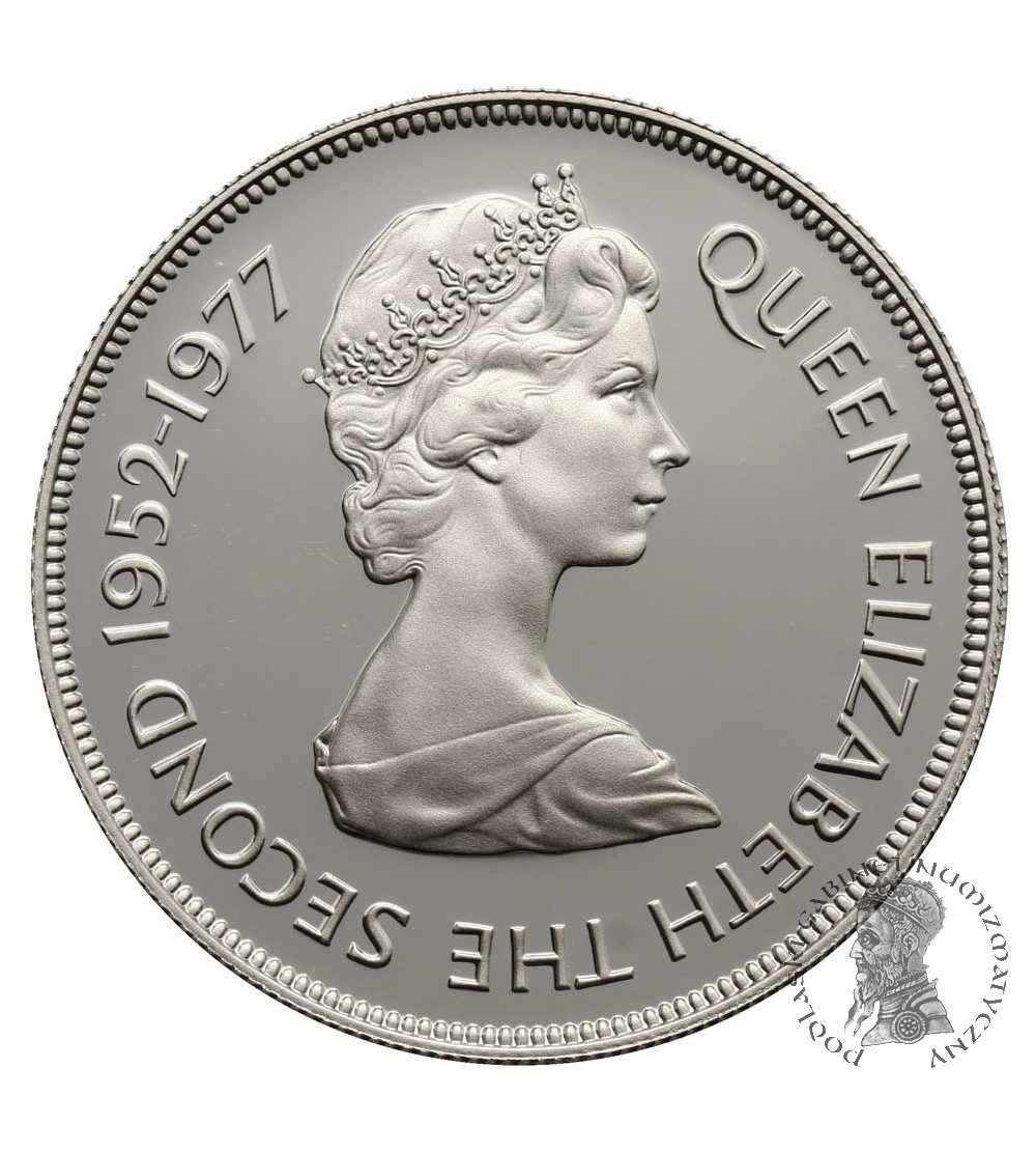 Tristan da Cunha 25 Pence 1977, Queen's Silver Jubilee