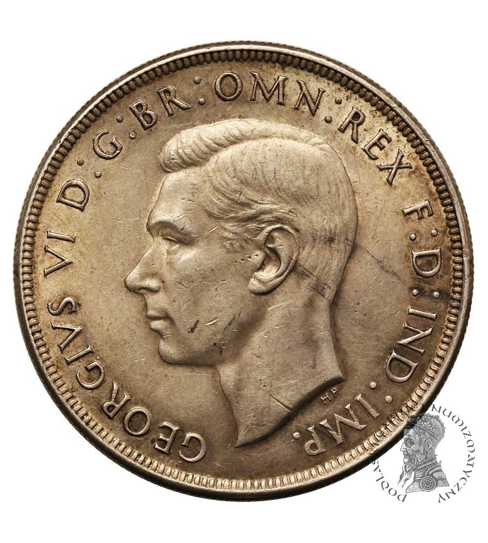 Australia, 1 korona 1937, Jerzy V