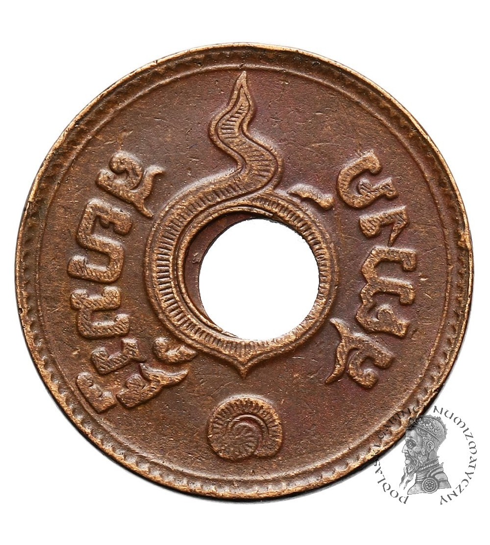 Thailand, Rama V 1868-1910. 1 Satang, RS 128 / 1909 AD
