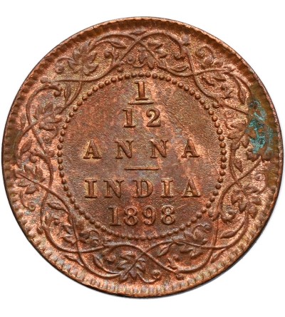 Indie Brytyjskie 1/12 Anna 1898 (c)