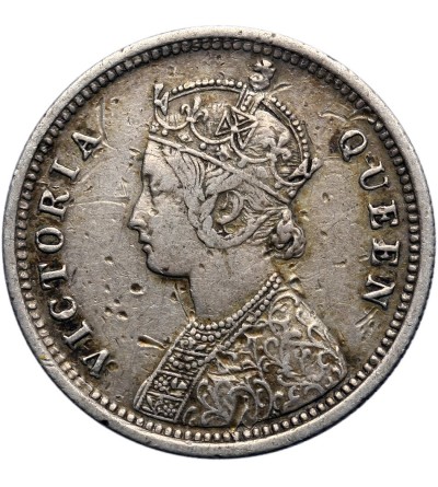 Indie Brytyjskie 1/4 rupii 1876 (c)