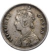 India British 1/4 Rupee 1876 (c)