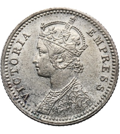 Indie Brytyjskie 1/4 rupii 1891 (c)