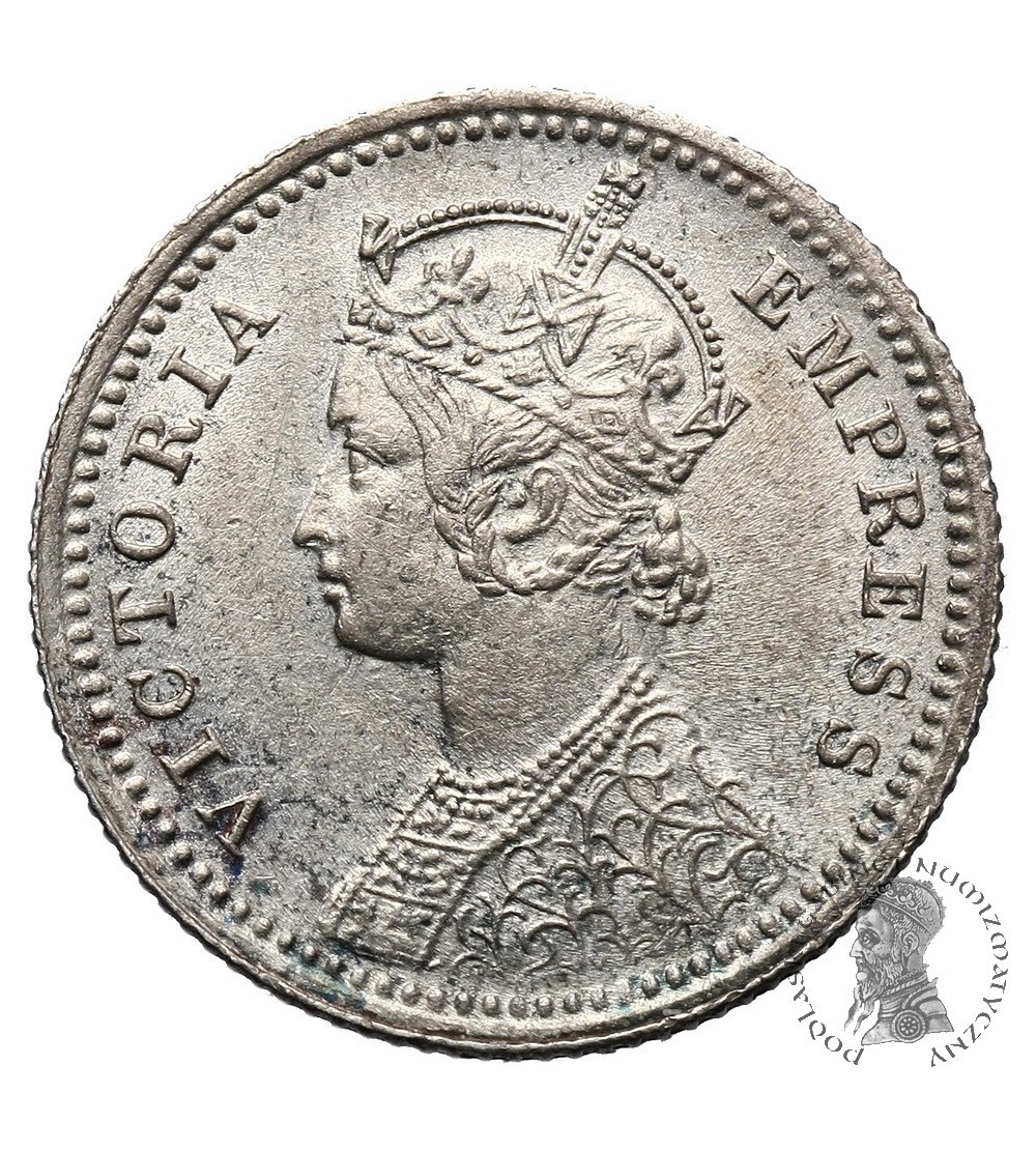 India British 1/4 Rupee 1891 (c)