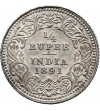 Indie Brytyjskie 1/4 rupii 1891 (c)