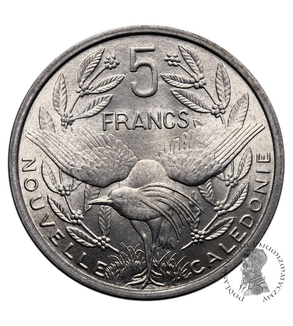 New Caledonia. 5 Francs 1952