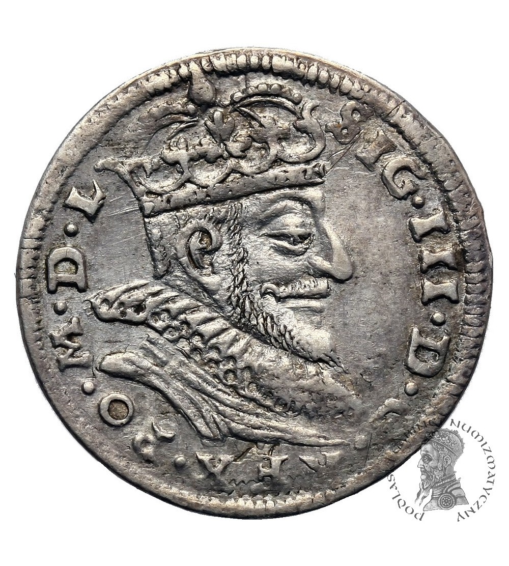 Poland / Lithuania. Sigismund III Vasa. Trojak (3 Grosze) 1590, Wilno (Vilnius) mint
