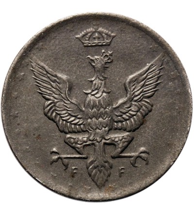 Kingdom of Poland 10 Pfennig 1917 FF, Stuttgart