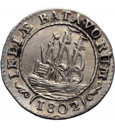 Netherlands East Indies 1/8 Gulden 1802, Batavian Republic