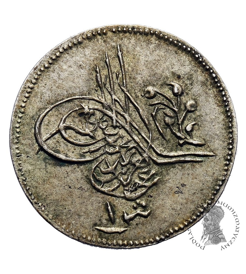Egipt. 1 Qirsh AH 1277 rok 12 / 1871 AD, Abdul Aziz