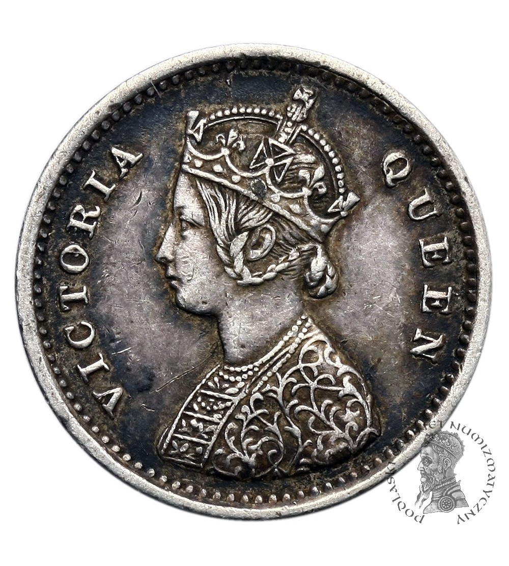 India British 2 Anna 1874 (c)