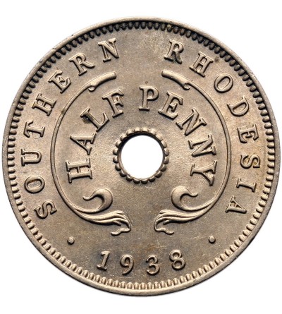 Rodezja Południowa 1/2 Penny 1938
