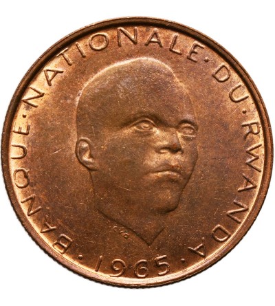 Rwanda 5 franków 1965