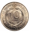 Gwinea 10 franków 1962