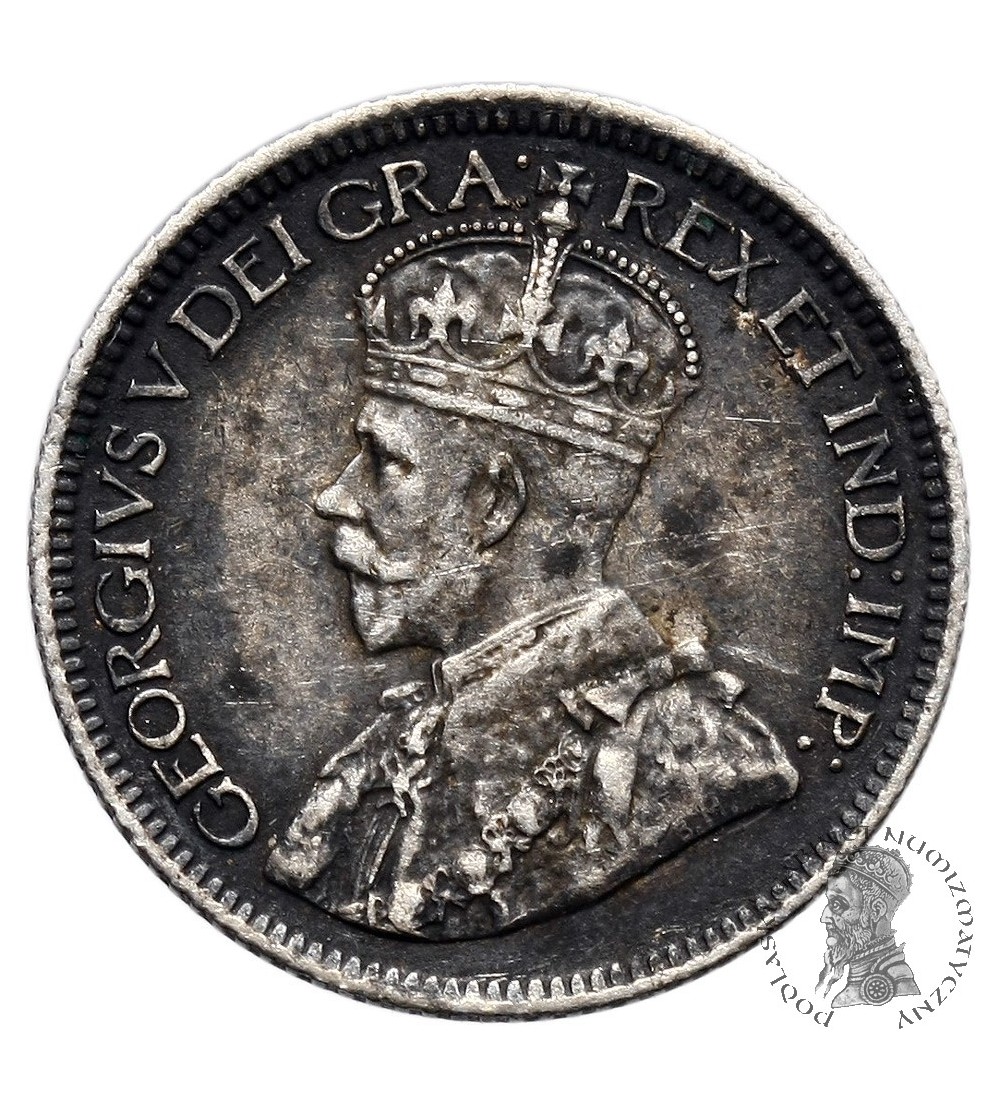 Kanada, 10 centów 1918, Jerzy V