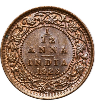India British 1/12 Anna 1926 (b)
