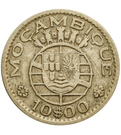 Mozambik 10 escudos 1955