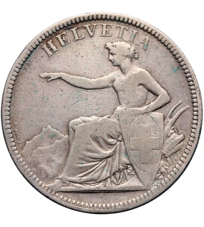 Switzerland 5 Francs 1874 B