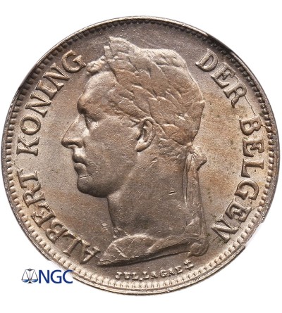 Belgian Congo 50 Centimes 1926, BELGISCH CONGO - NGC MS 63