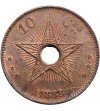 Kongo Belgijskie 10 Centimes 1888 LW
