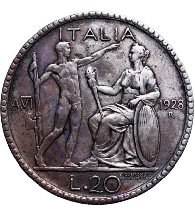 Włochy 20 lirów 1928 R