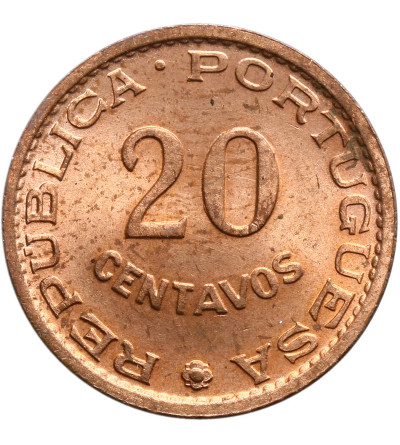 Mozambik 20 Centavos 1961