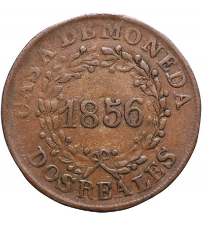 Argentina 2 Reales 1856, Buenos Aires