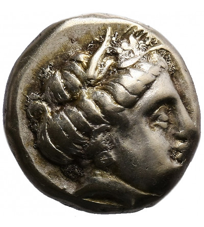 Grecja. Lesbos, Mitylena. Elektron Hekte 377-326 r. p.n.e.