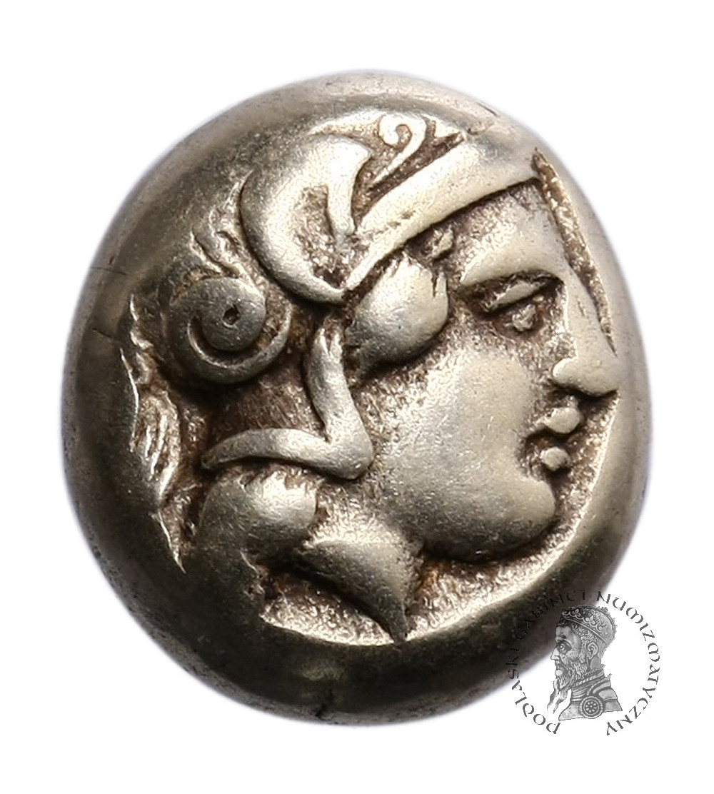 Grecja. Lesbos, Mitylena. Elektron Hekte 412-378 r. p.n.e. Grecja. Lesbos, Mitylena. Elektron Hekte 412-378 r. p.n.e.