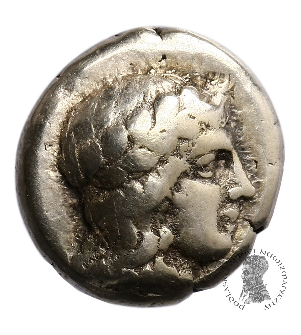 Grecja. Lesbos, Mitylena. Elektron Hekte 412-378 r. p.n.e. Grecja. Lesbos, Mitylena. Elektron Hekte 412-378 r. p.n.e.