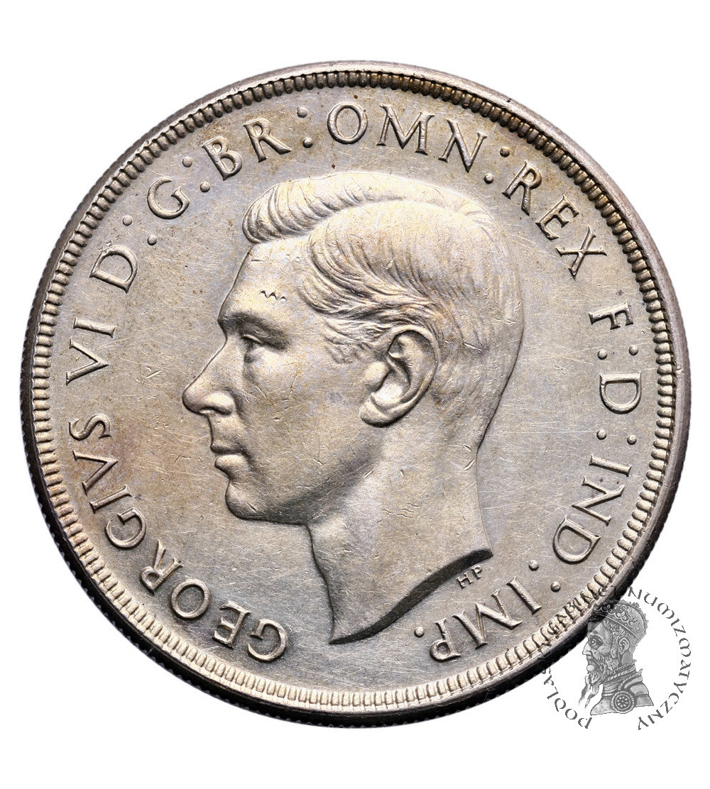 Australia, 1 korona 1937, Jerzy VI
