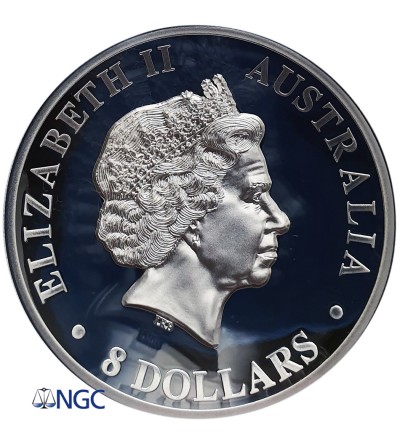Australia 8 dolarów 2013 P, koala High Relief, NGC PF 69 Ultra Cameo