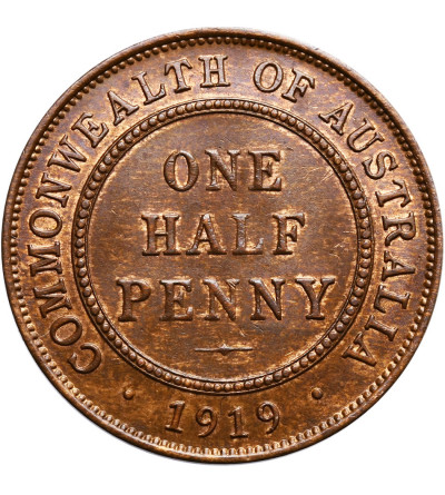 Australia 1/2 Penny 1919, Sydney