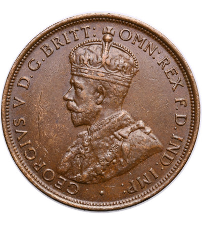 Australia. 1 Penny 1911 (L), Londyn, Jerzy V