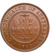 Australia, 1 Penny 1917 I, (c) Calcutta, Jerzy V