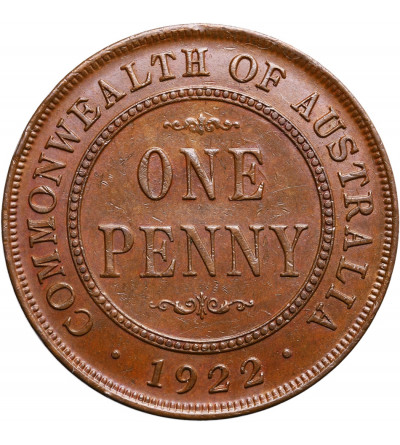 Australia, 1 Penny 1922, Jerzy V