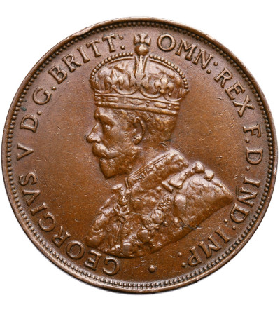 Australia, 1 Penny 1923, Jerzy V