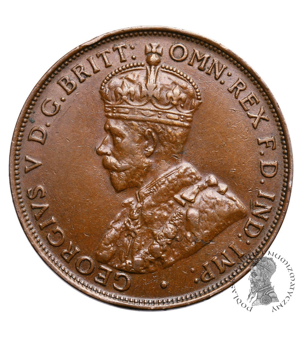 Australia, 1 Penny 1923, Jerzy V