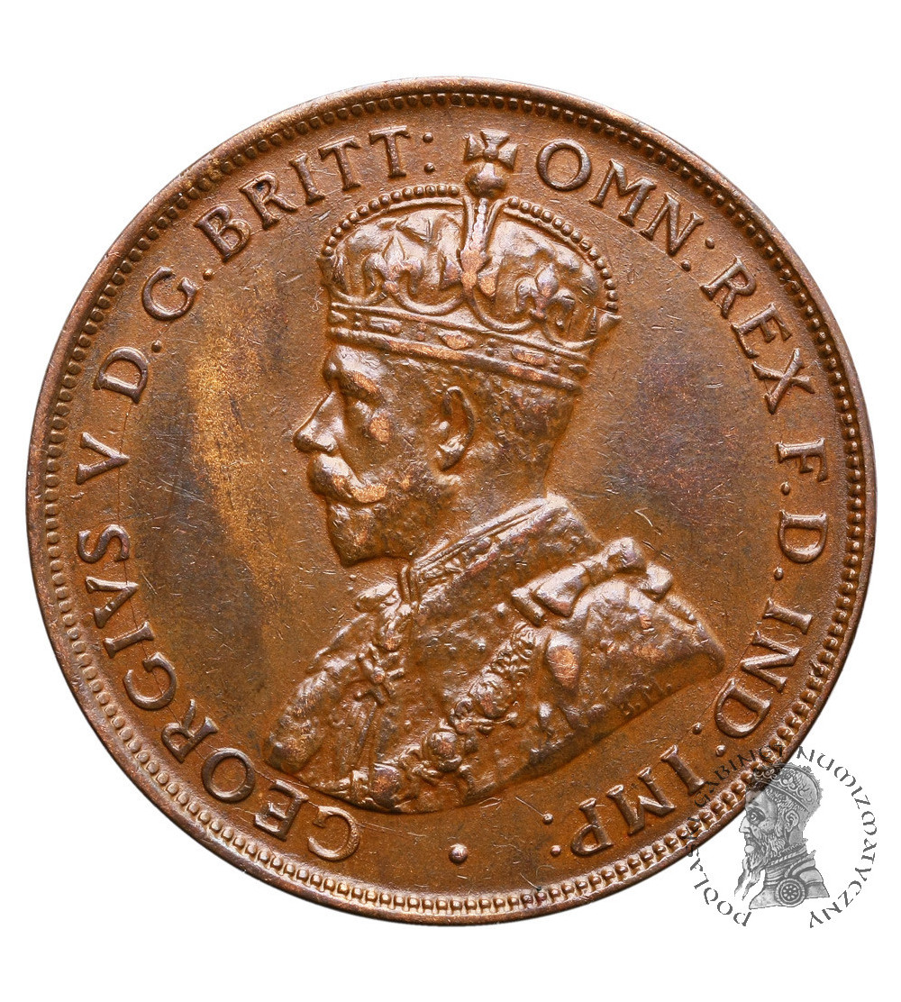 Australia, 1 Penny 1924, Jerzy V