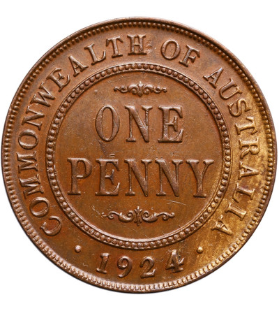 Australia, 1 Penny 1924, Jerzy V
