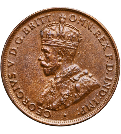 Australia, Penny 1927, George V