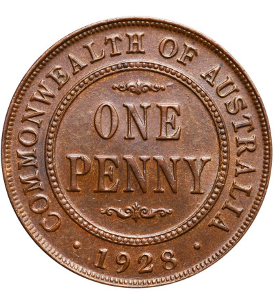Australia, Penny 1928, George V