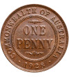 Australia, Penny 1928, George V