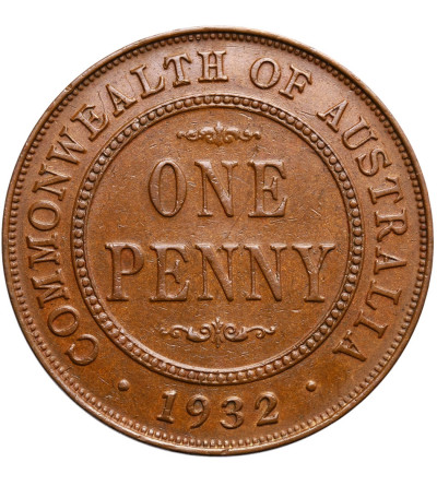 Australia, Penny 1932, George V