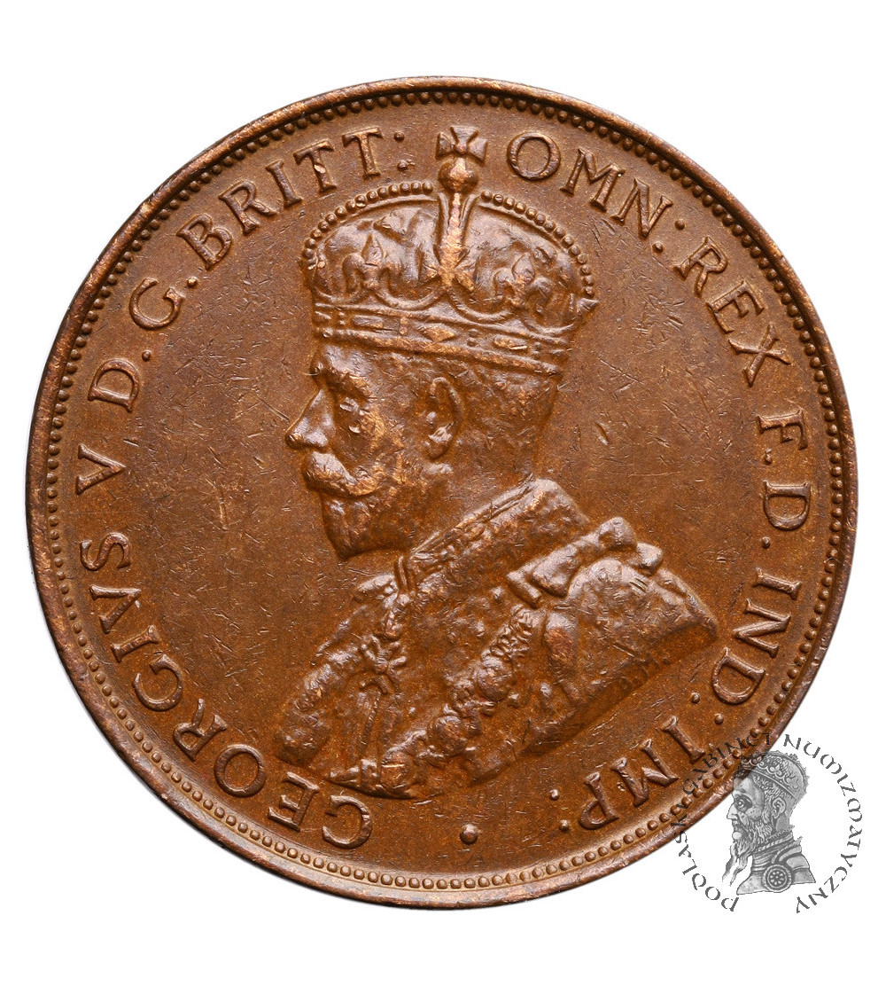 Australia, 1 Penny 1934, Jerzy V